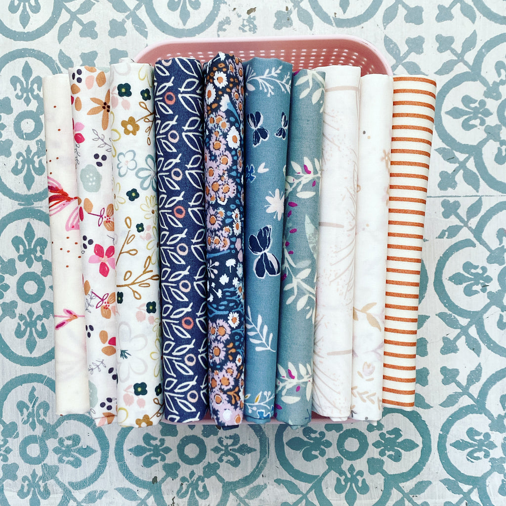 {New Arrival} Art Gallery Fabrics Curated Bundle Fat Quarter Bundles x 10 Pieces Ditsy