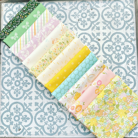 {New Arrival} Art Gallery Fabrics LullaBee Fat Quarter Bundle x 12 Fat Quarters