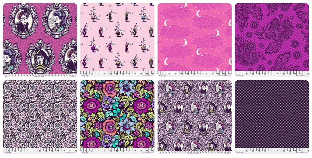 {New Arrival} Tula Pink Moon Nightshade Deja Vu Metre Bundle 8pcs Full bundle