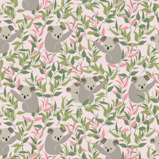 {New Arrival} Amanda Joy Designs Koala Climb Main Pink