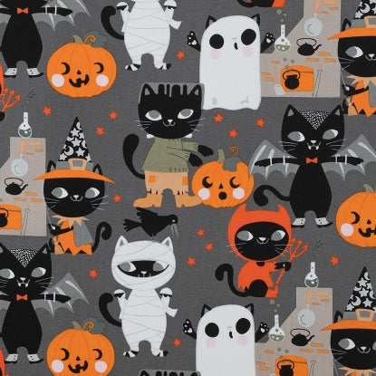 {New Arrival} Alexander Henry Costume Kitty Charcoal