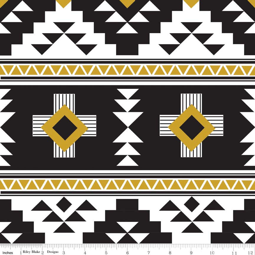 Riley Blake KNITS Four Corners Main Black