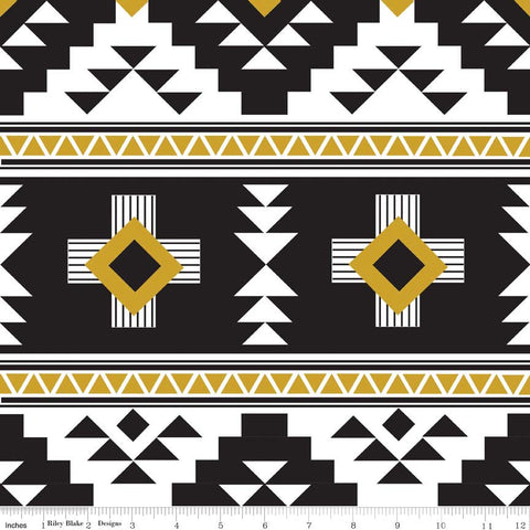 Riley Blake KNITS Four Corners Main Black