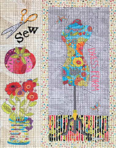 {New Arrival} Laura Heine Collage Sew Happy Pattern