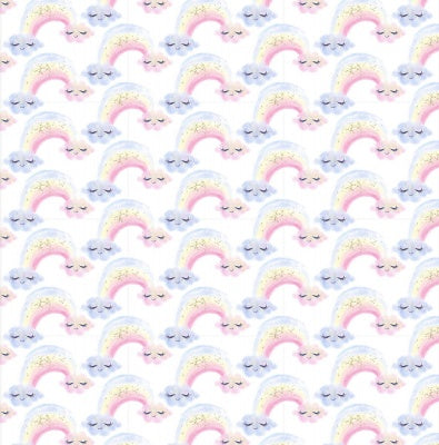 3 Wishes Unicorn Utopia White Rainbows Glitter
