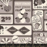 {Pre-Order March/April} Ruby Star Society Melody Miller Sparkle Shopper - Newsprint Black & White