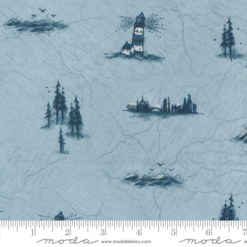 {New Arrival} Moda Janet Clare Longshore Lighthouse Bucket List Day