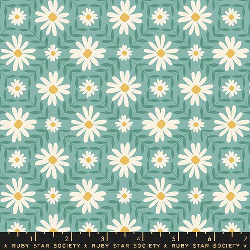 {New Arrival} Moda Ruby Star Society Endpaper Floral Endpaper Water