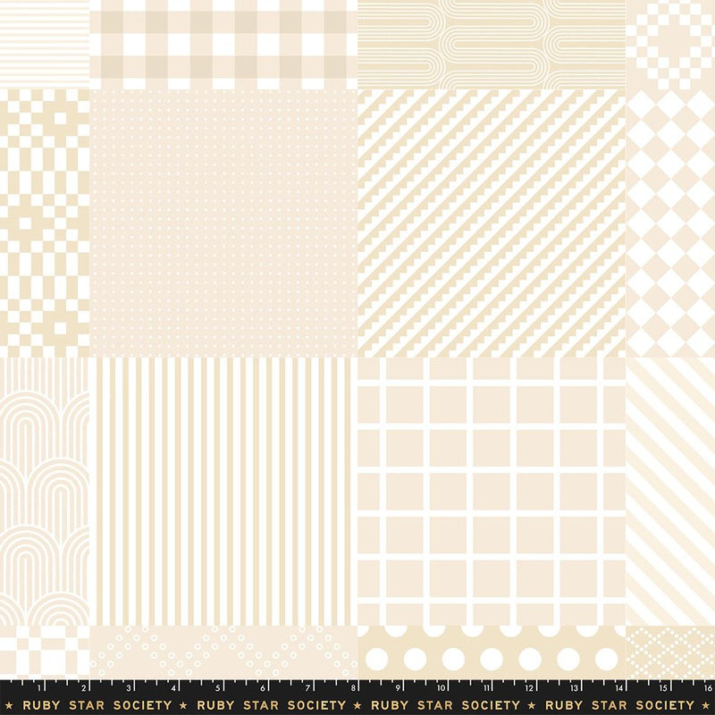 {Pre-Order February} Moda Ruby Star Society Float Sampler- Parchment 60cm Increments