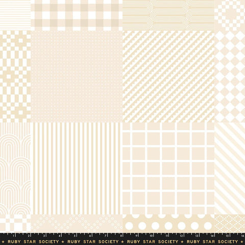 {Pre-Order February} Moda Ruby Star Society Float Sampler- Parchment 60cm Increments