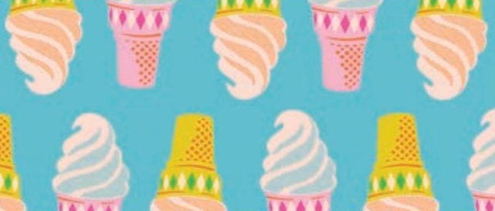 {Pre-Order Nov/Dec} Moda Ruby Star Society Sparkle Mart - Icecream Turquoise 108" Extra Wide BACKING