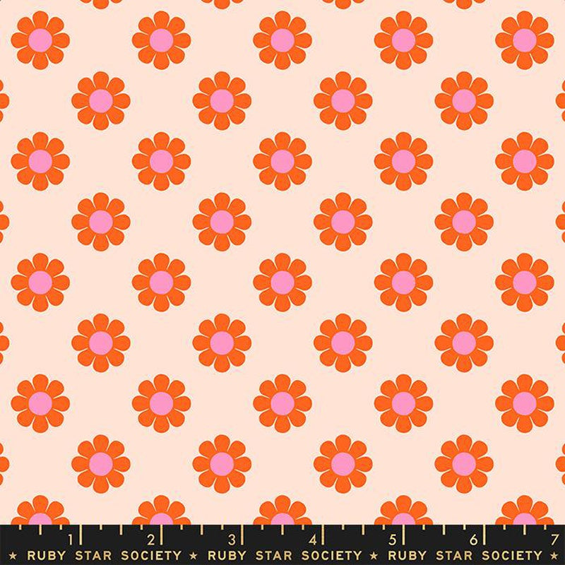 {New Arrival} Moda Ruby Star Society Meadow Star Honey Pie 30s Peach FAT QUARTER