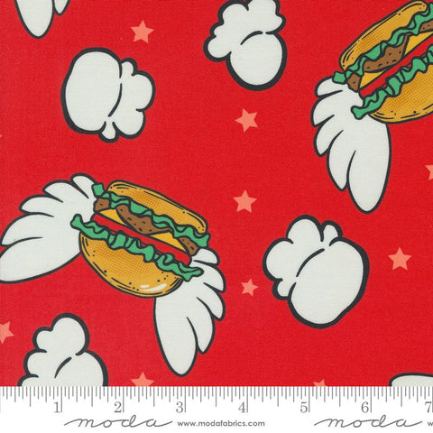 {New Arrival} Moda Snack Shack Cheeseburger Paradise Ketchup Red