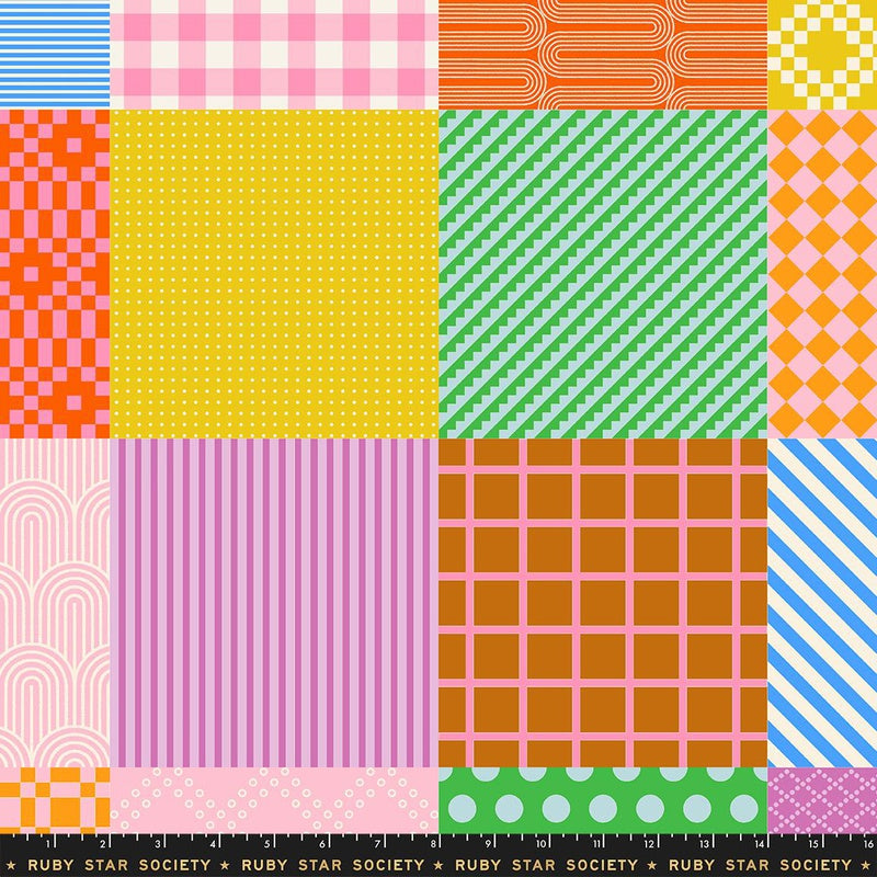 {Pre-Order February} Moda Ruby Star Society Float Sampler- Posy 60cm Increments