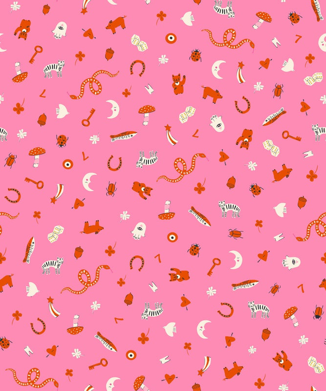 {New Arrival} Moda Ruby Star Society Ooh Lucky Lucky Good Luck Lucky Pink