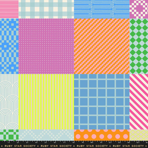 {Pre-Order February} Moda Ruby Star Society Float Sampler- Lily Pad 60cm Increments