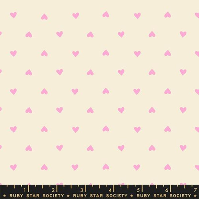 {Pre-Order March/April} Ruby Star Society Melody Miller Sparkle Shopper - Hearts Light Neon Pink