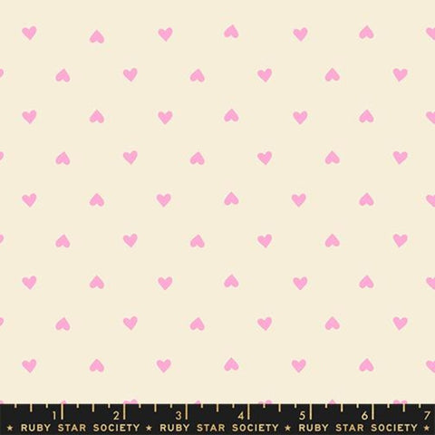 {Pre-Order March/April} Ruby Star Society Melody Miller Sparkle Shopper - Hearts Light Neon Pink