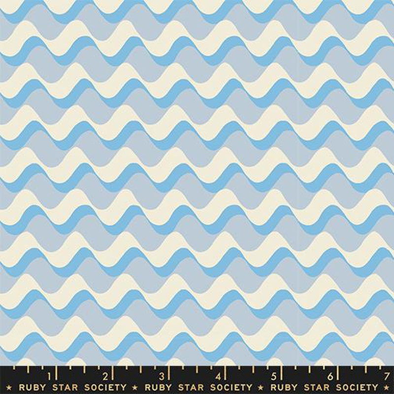 {New Arrival} Moda Ruby Star Society Water Ripple Water Blue