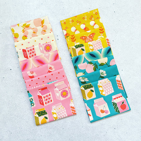 {New Arrival} Moda Ruby Star Society Juicy Fat Quarter Bundle x 16 Pieces Multi
