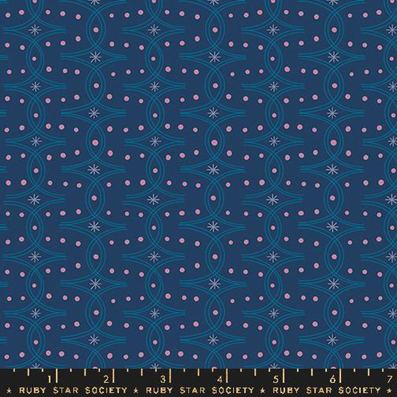 {New Arrival} Moda Ruby Star Society Endpaper- Endpaper Bluebell