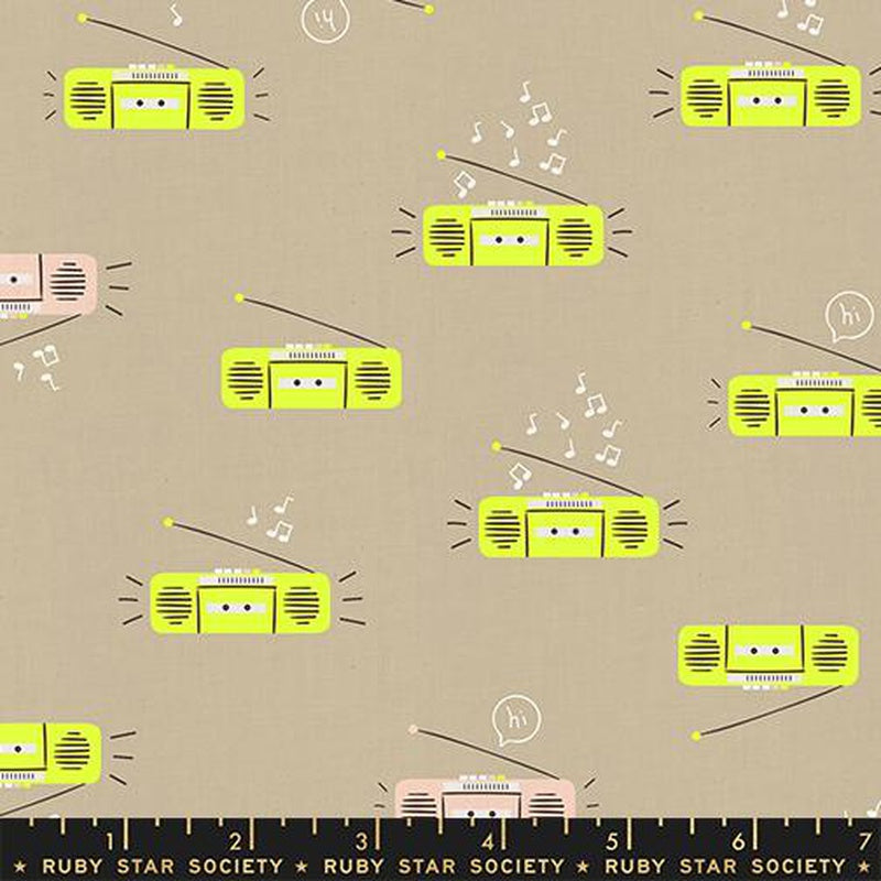 {Pre-Order August} Moda Ruby Star Society Lofi Linens Boom Khaki