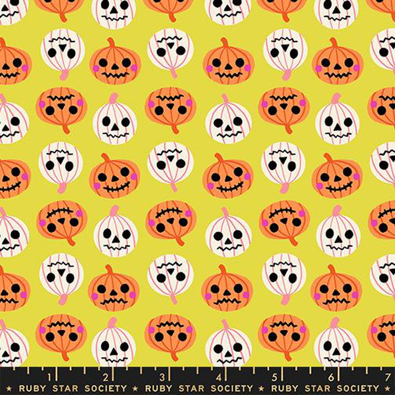 {Pre-Order July/Aug} Moda Ruby Star Society Freaky Familiars Pumpkin Party Citron