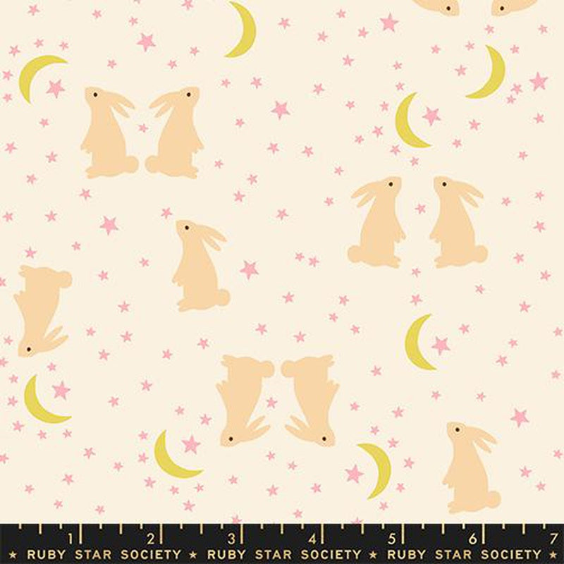 {Pre-Order March} Moda Ruby Star Society Mystic Fable Bunnies Natural