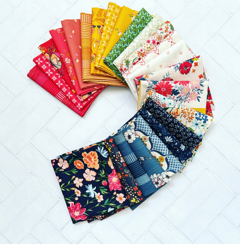 {New Arrival} Art Gallery Fabrics The Flower Fields & The Flower Seeds Fat Quarter Bundle x 24 Fat Quarters