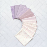 {New Arrival} Art Gallery Fabrics  Curated Bundle Fat Quarter Bundle x 12 Pieces Lavender Haze