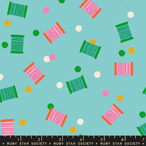 {Pre-Order August} Moda Ruby Star Society 1-800 Notion Spools Cloudless