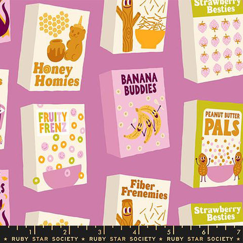 {Pre-Order Dec/Jan} Moda Ruby Star Society Egg and Friends Part of This Complete Breakfast Heliotrope