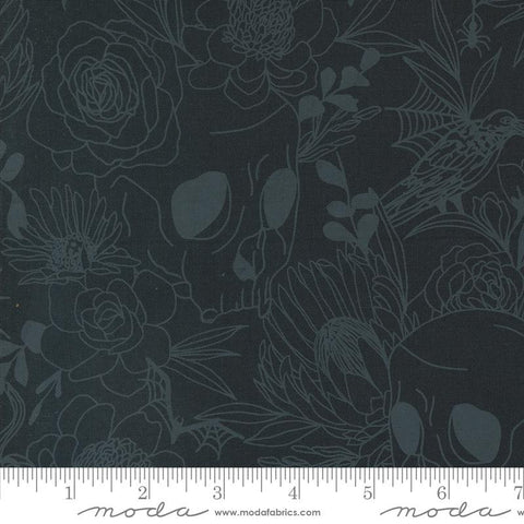 {New Arrival} Moda Fabrics Noir Haunted Garden Midnight