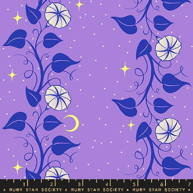 {New Arrival} Moda Ruby Star Society Glow Garden Flower Check Amethyst