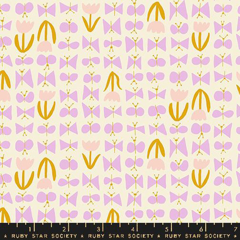 {New Arrival} Moda Ruby Star Society Bird is the Word Butterflies Natural