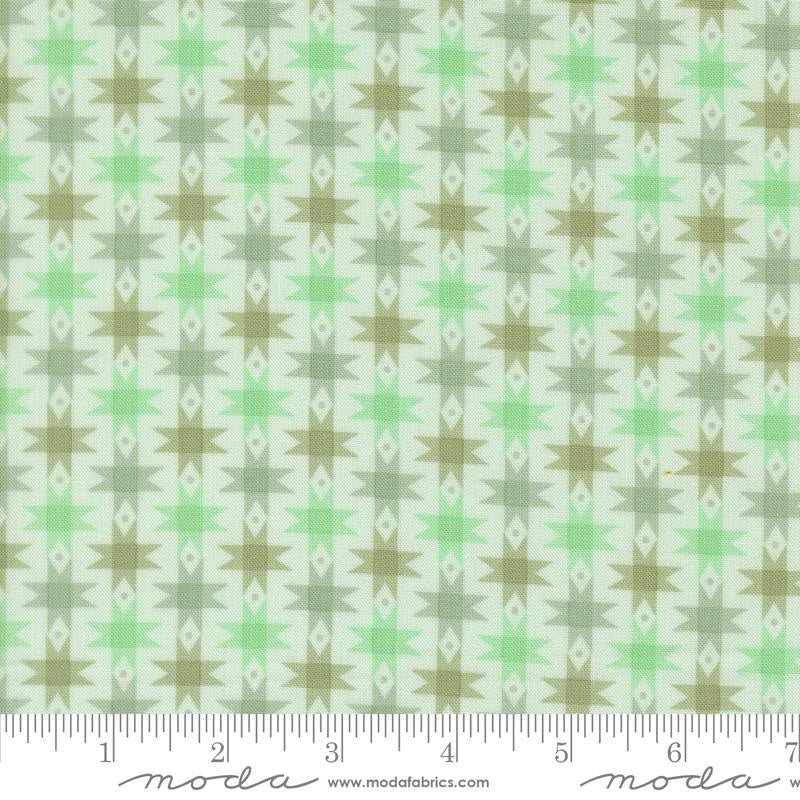 {Pre-Order November} Moda Fabrics Elizabeth Hartman Popcorn Ribbon Star Blenders Aqua