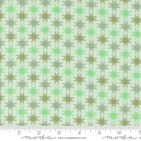 {Pre-Order November} Moda Fabrics Elizabeth Hartman Popcorn Ribbon Star Blenders Aqua
