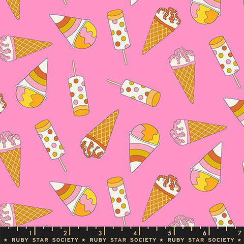 {Pre-Order January} Moda Ruby Star Society Sugar Cone 2 Treat Toss Flamingo
