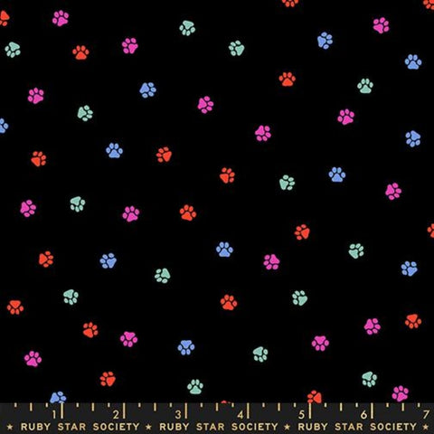 {Pre-Order June} Moda Ruby Star Society Oops All Cats Pawsome Black