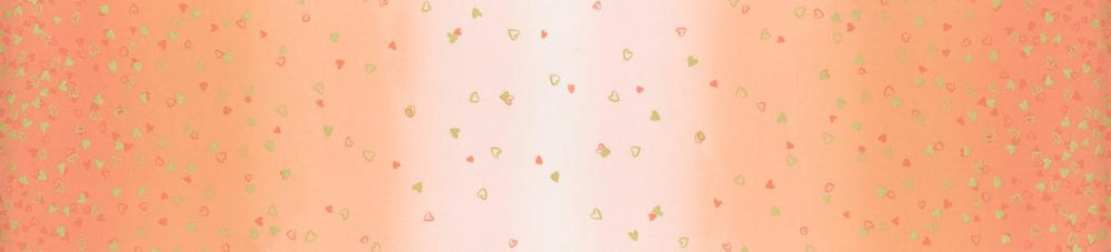 {New Arrival} Moda V and Co. I Heart Ombre Metallic Coral