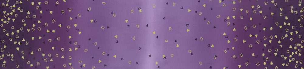 {New Arrival} Moda V and Co. I Heart Ombre Metallic Aubergine