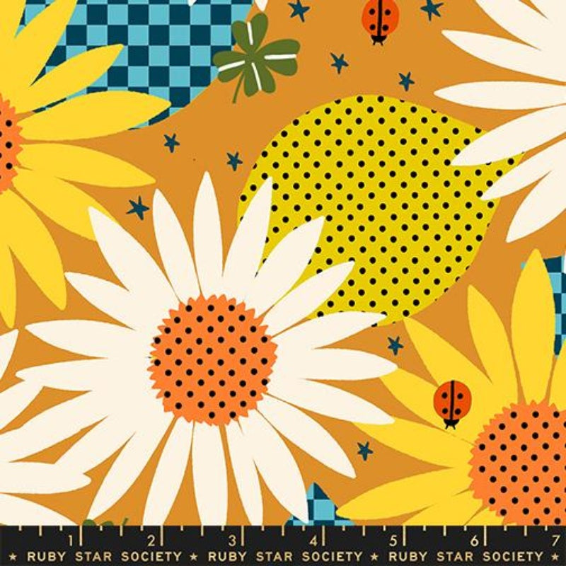 {Pre-Order April} Ruby Star Society Daisy Days - Daisy Days Honey