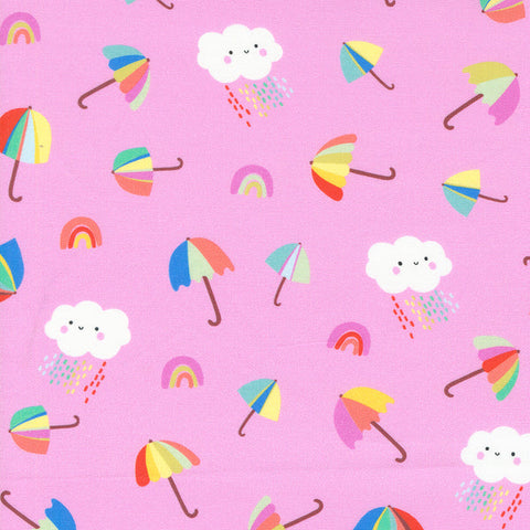 {New Arrival} Moda Paper & Cloth Whatever the Weather Umbrellas Lilac