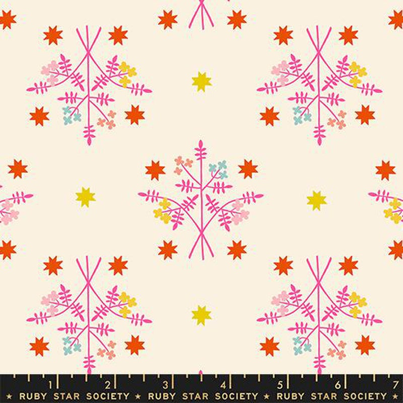 {Pre-Order October} Moda Ruby Star Society 1-800 Calico Bouquet Neon Pink