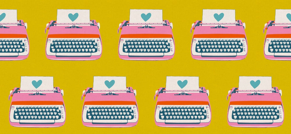 {Pre-Order October} Moda Ruby Star Society Best Day Ever - CANVAS Typewriters Golden Hour