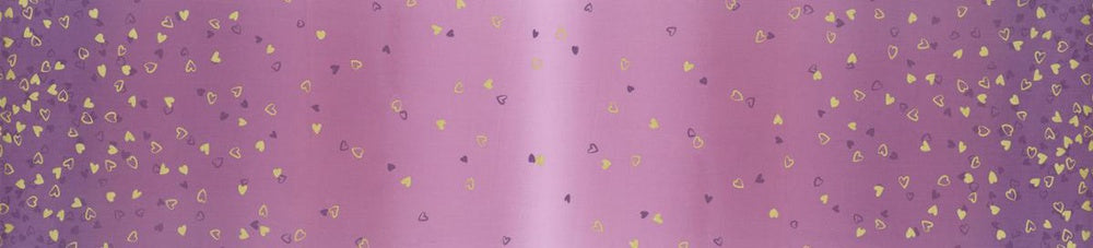 {New Arrival} Moda V and Co. I Heart Ombre Metallic Mauve