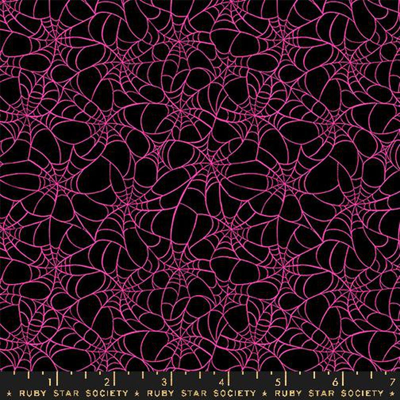 {Pre-Order June} Moda Ruby Star Society Glow Garden Tangled Web Black