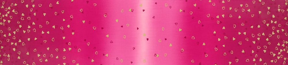 {New Arrival} Moda V and Co. I Heart Ombre Metallic Pomegranate