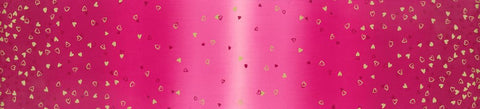 {New Arrival} Moda V and Co. I Heart Ombre Metallic Pomegranate