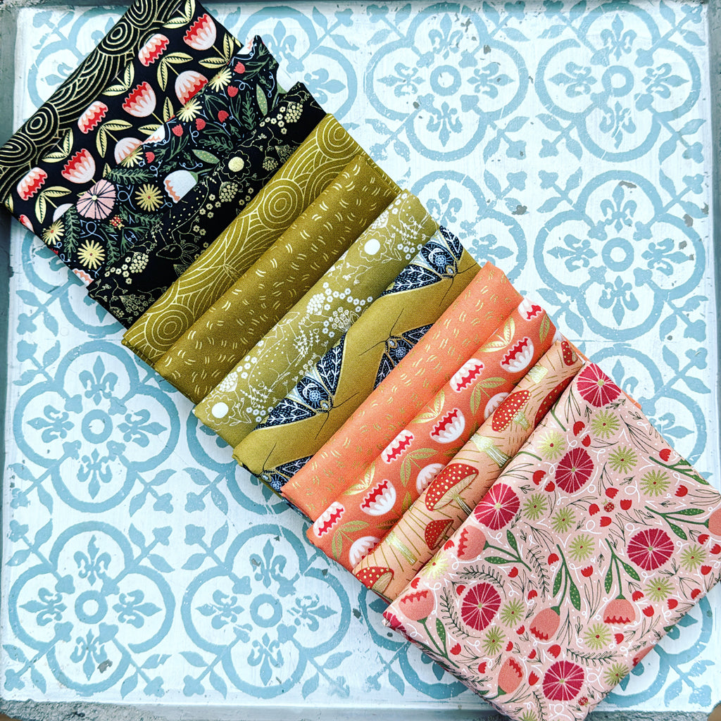 {New Arrival} Moda Fabrics Gingiber Curated Fat Quarter Bundle x 12 Fat Quarters Forest Life